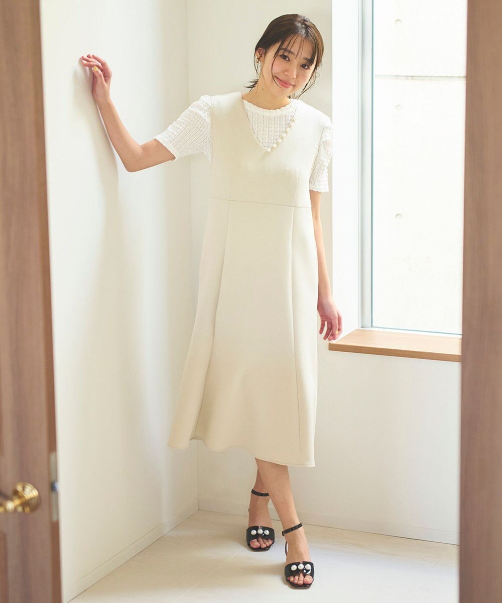 Feroux 【洗える】パワショル トップス 