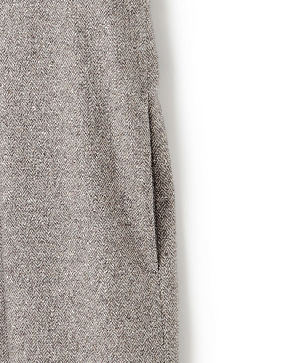 23区 L シルクネップヘリンボーン オールインワン ワンピース 