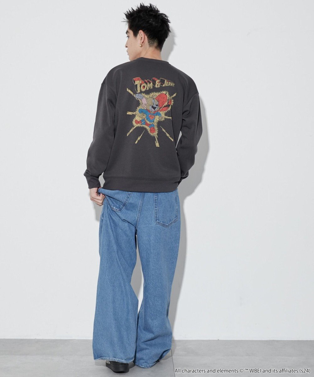 WEGO 【ユニセックス着用ITEM】TOMandJERRYグラフィックプルオーバー 