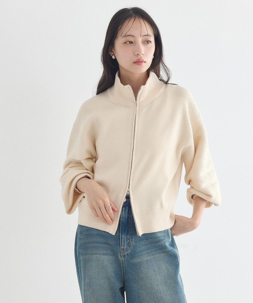 earth music&ecology ダブルジップカーディガン 