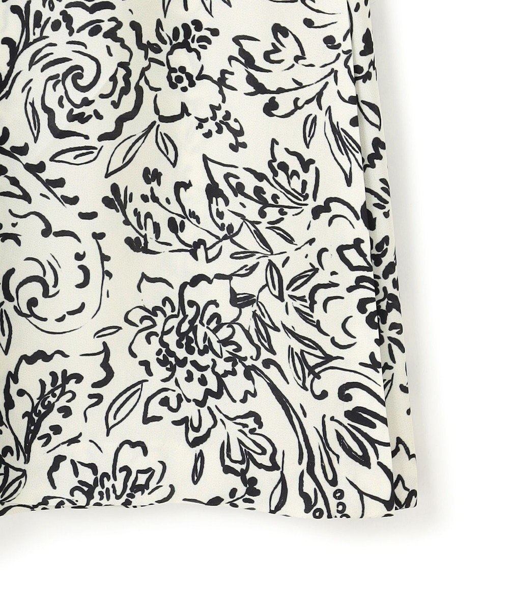 23区 【洗える】アンティークフラワープリント キャミソールワンピース 