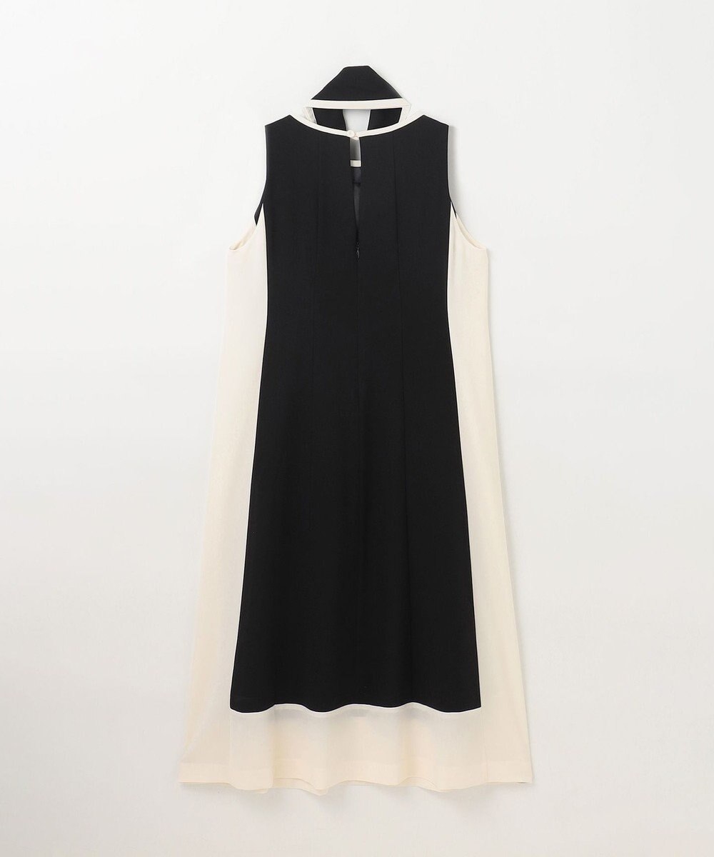GRACE CONTINENTAL バイカラーフレームドレス 