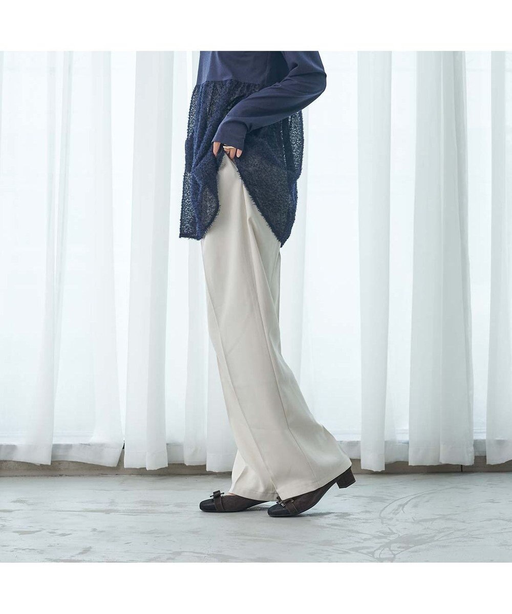 Riz raffinee <Riz raffinee>【3E】バックルリボンモチーフパンプス 