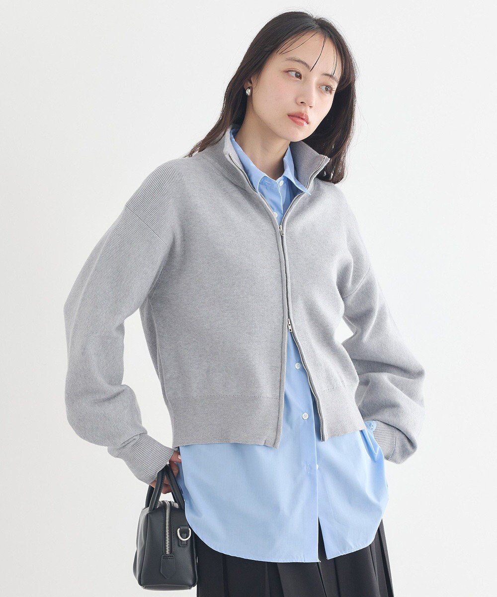 earth music&ecology ダブルジップカーディガン 