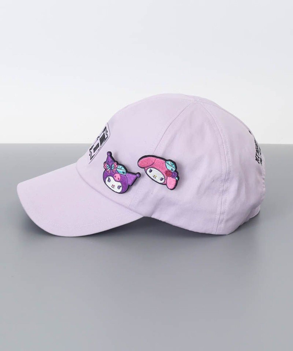 AURORA 【 ANNA SUI（アナ スイ）】マイメロディ&クロミ 刺しゅうブローチ付きキャップ 