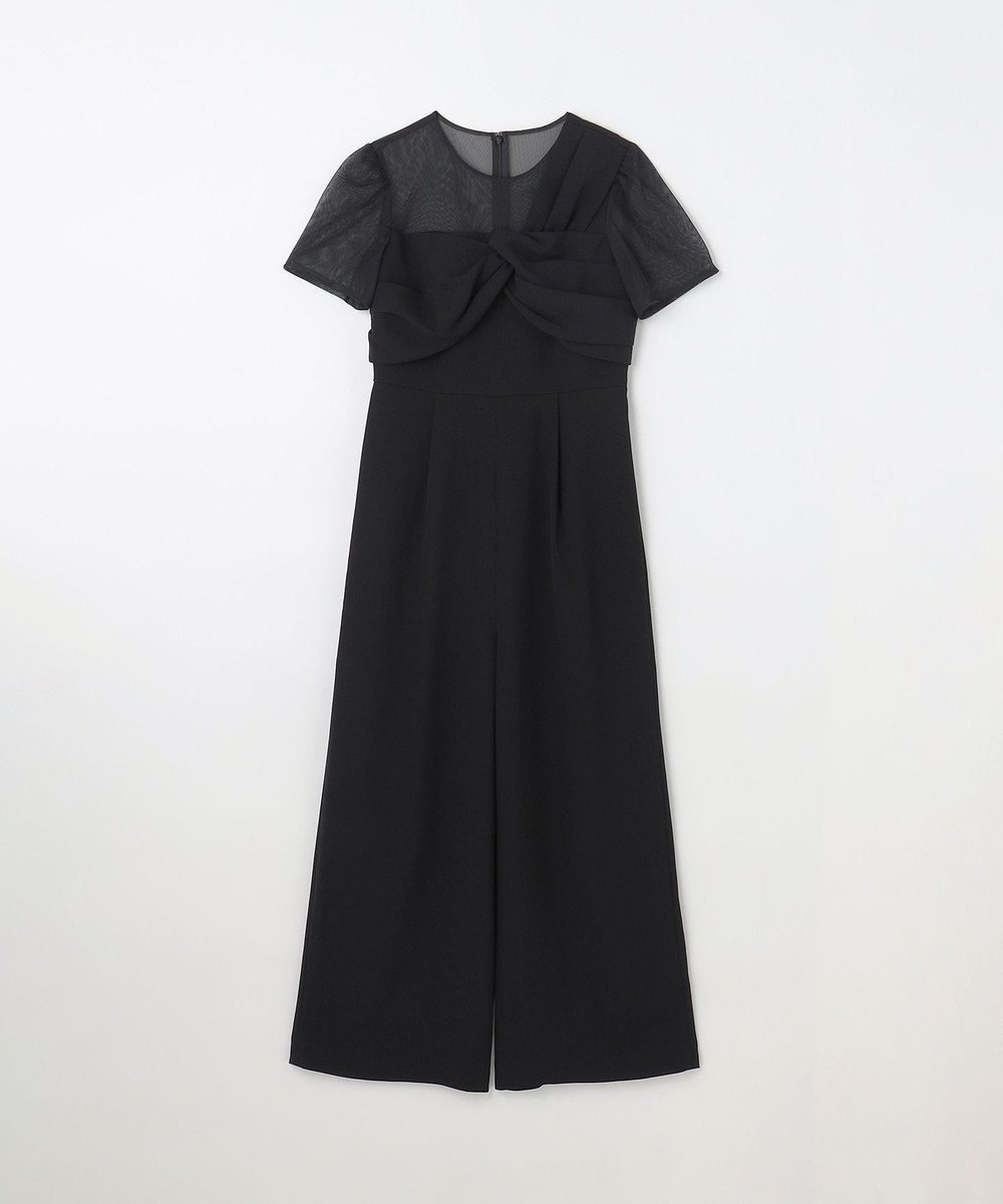 GRACE CONTINENTAL ドレープリボンサロペット 