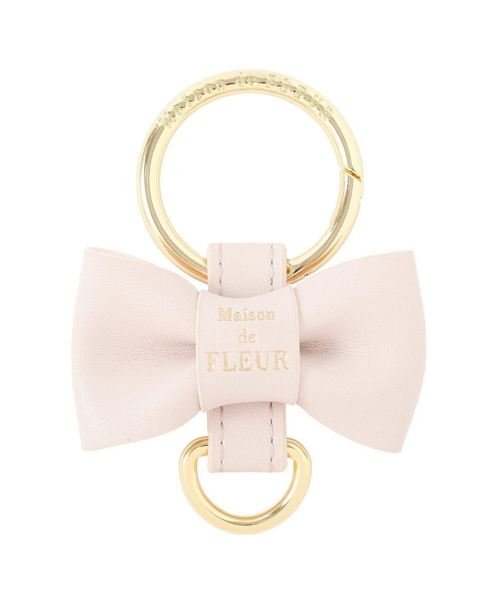 Maison de FLEUR リボンキーリング 