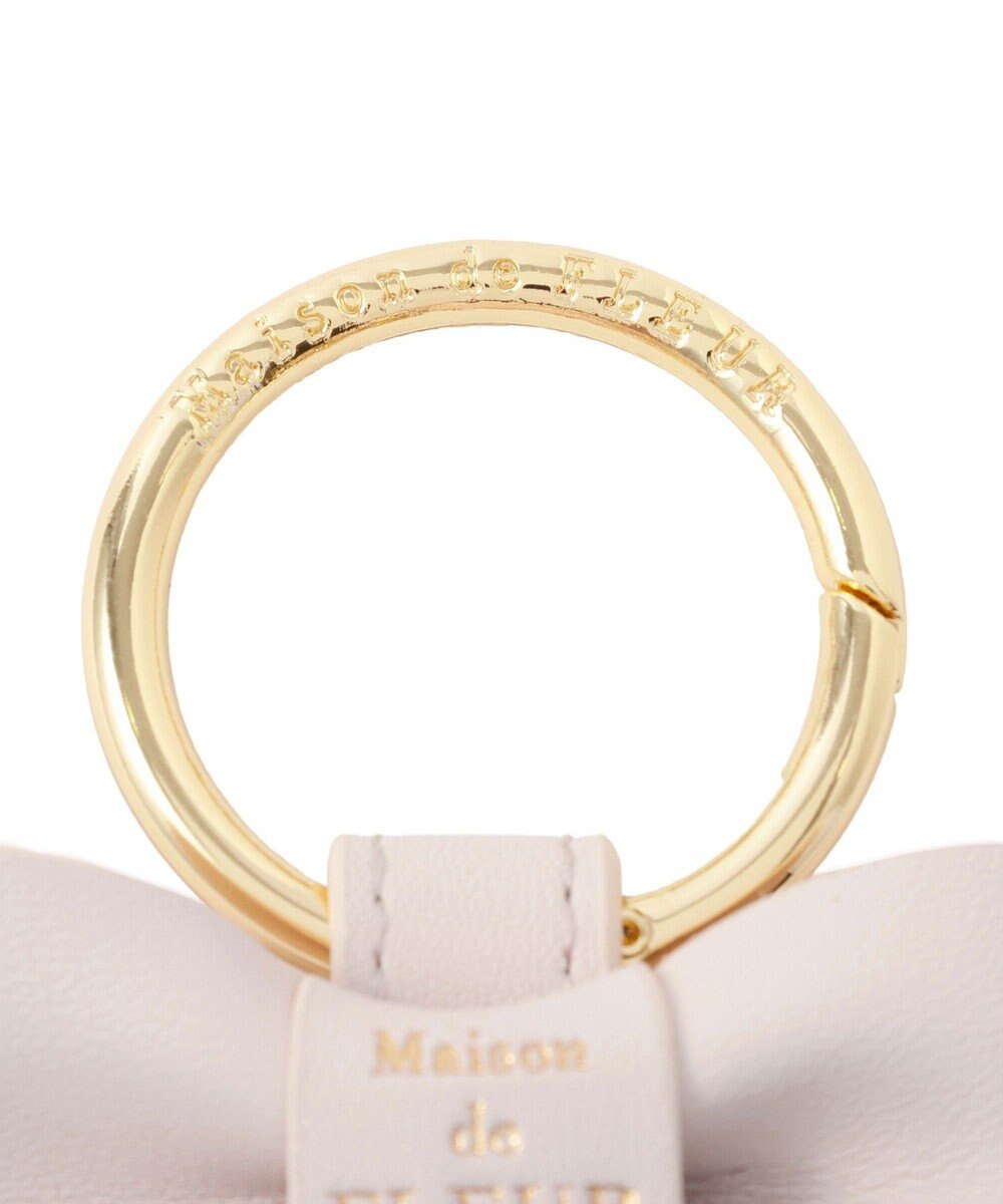 Maison de FLEUR リボンキーリング 