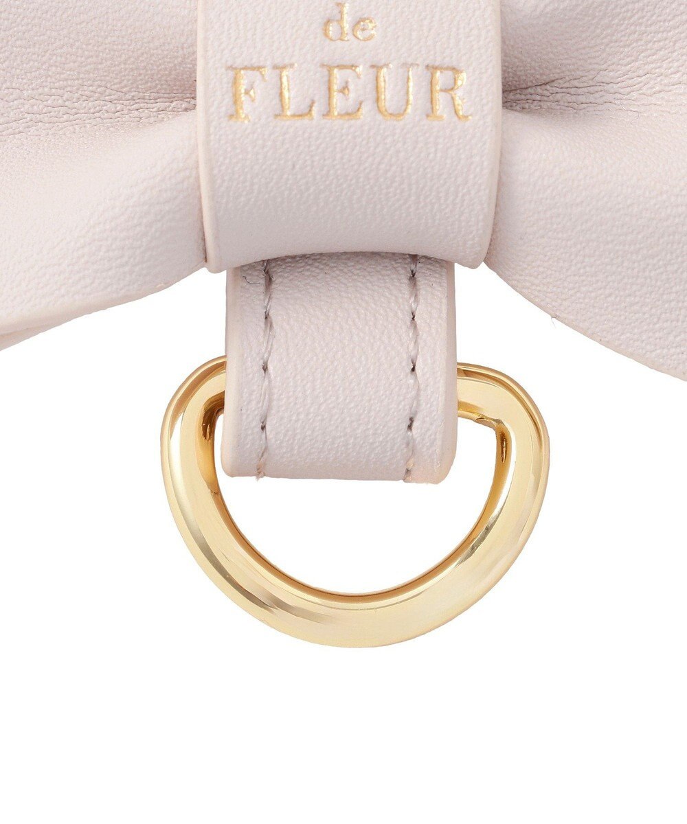 Maison de FLEUR リボンキーリング 