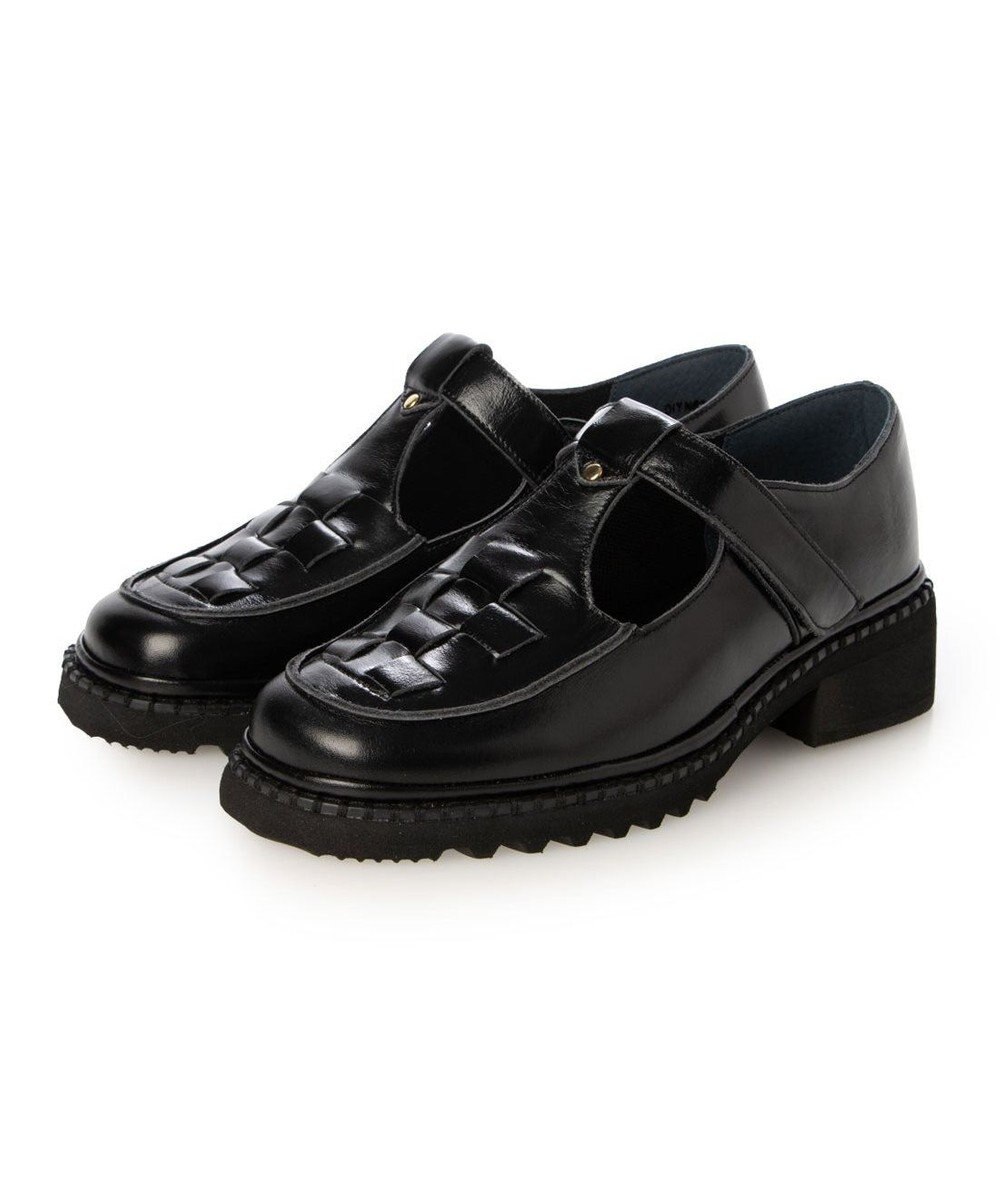 MODE ET JACOMO <D'ICI>メッシュTストラップローファー 