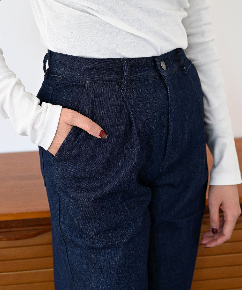 woadblue ＜坪田あさみさんコラボ＞EMMA エマ デニムパンツ 