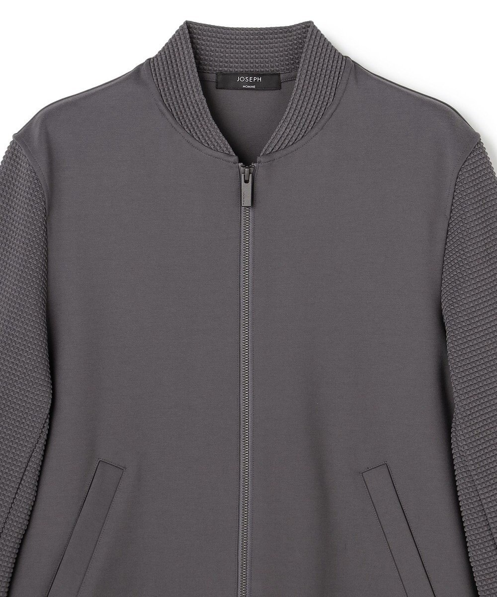 JOSEPH HOMME 【オリジナル素材】ライトタックジャージー ジップアップブルゾン 
