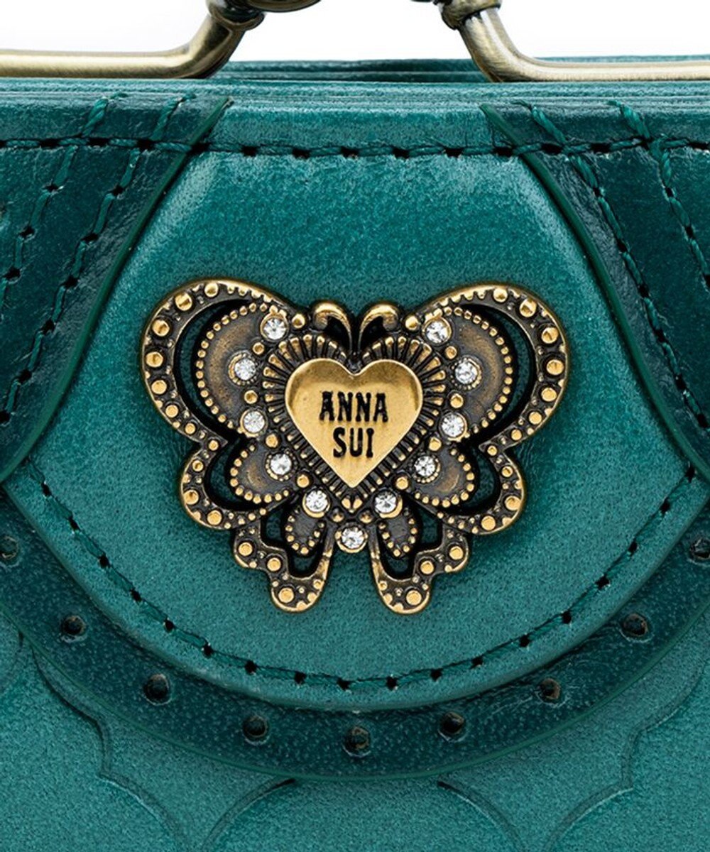 ANNA SUI エレノア 口金二つ折り財布 