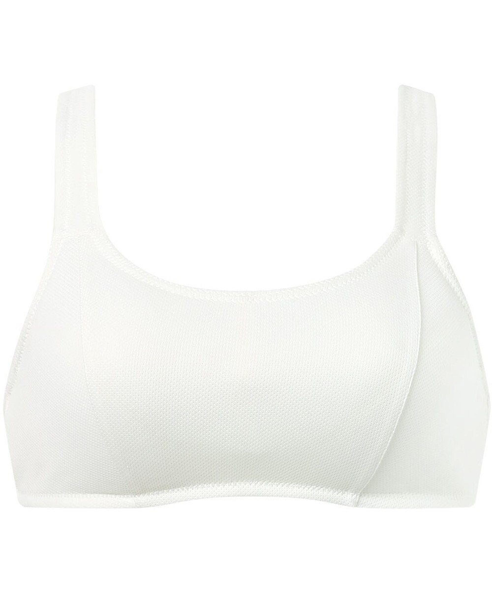 Wing ジュニア スポーツブラ 通気性がよい 【STEP2～3 まるみをおびてきた胸に】 小学生 中学生 高校生 ハーフトップ ノンワイヤーブラ RB6633 ウイング／ワコール 