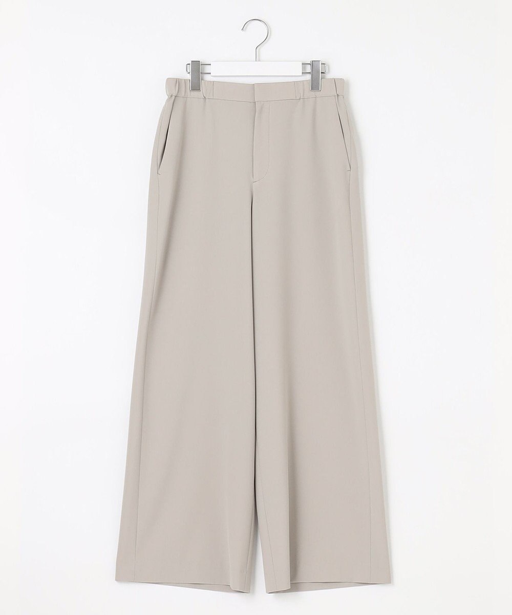 自由区 L 【洗える】ライト2WAYストレッチワイド パンツ 