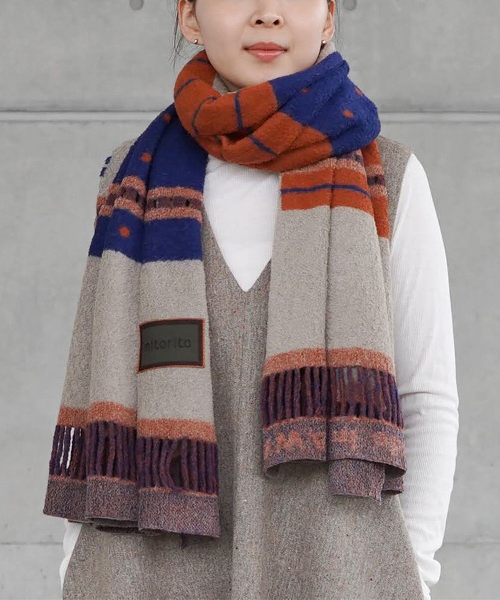 nitorito 【UNISEX】window ストール 