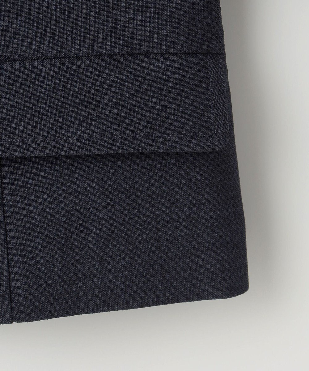 Feroux 【洗える】パールボタンジャケット×スカート セットアップ 