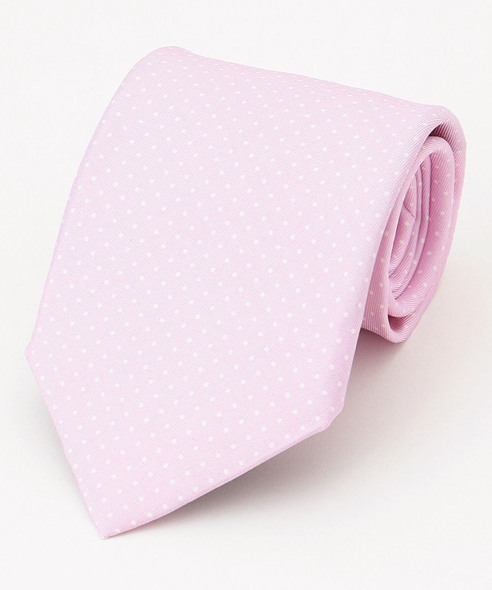 J.PRESS MEN ピンドットプリント ネクタイ 