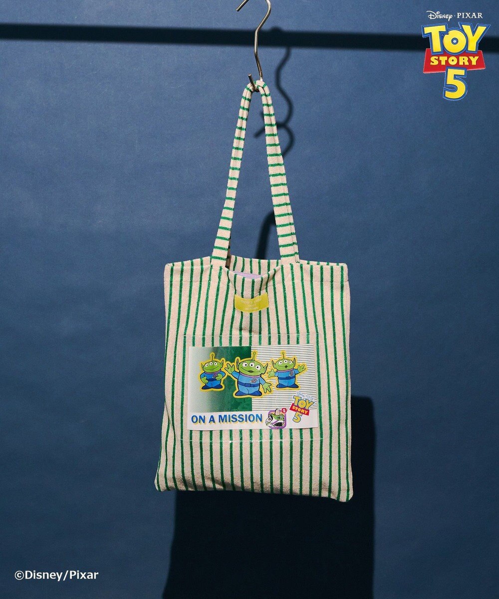 AMERICAN HOLIC 【TOY STORY 5】ストライプパイルトートBAG 