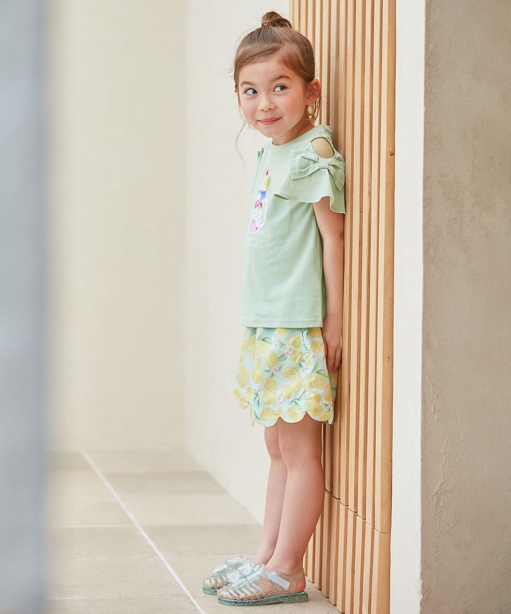 ANY KIDS 接触冷感 いろいろモチーフ Tシャツ 