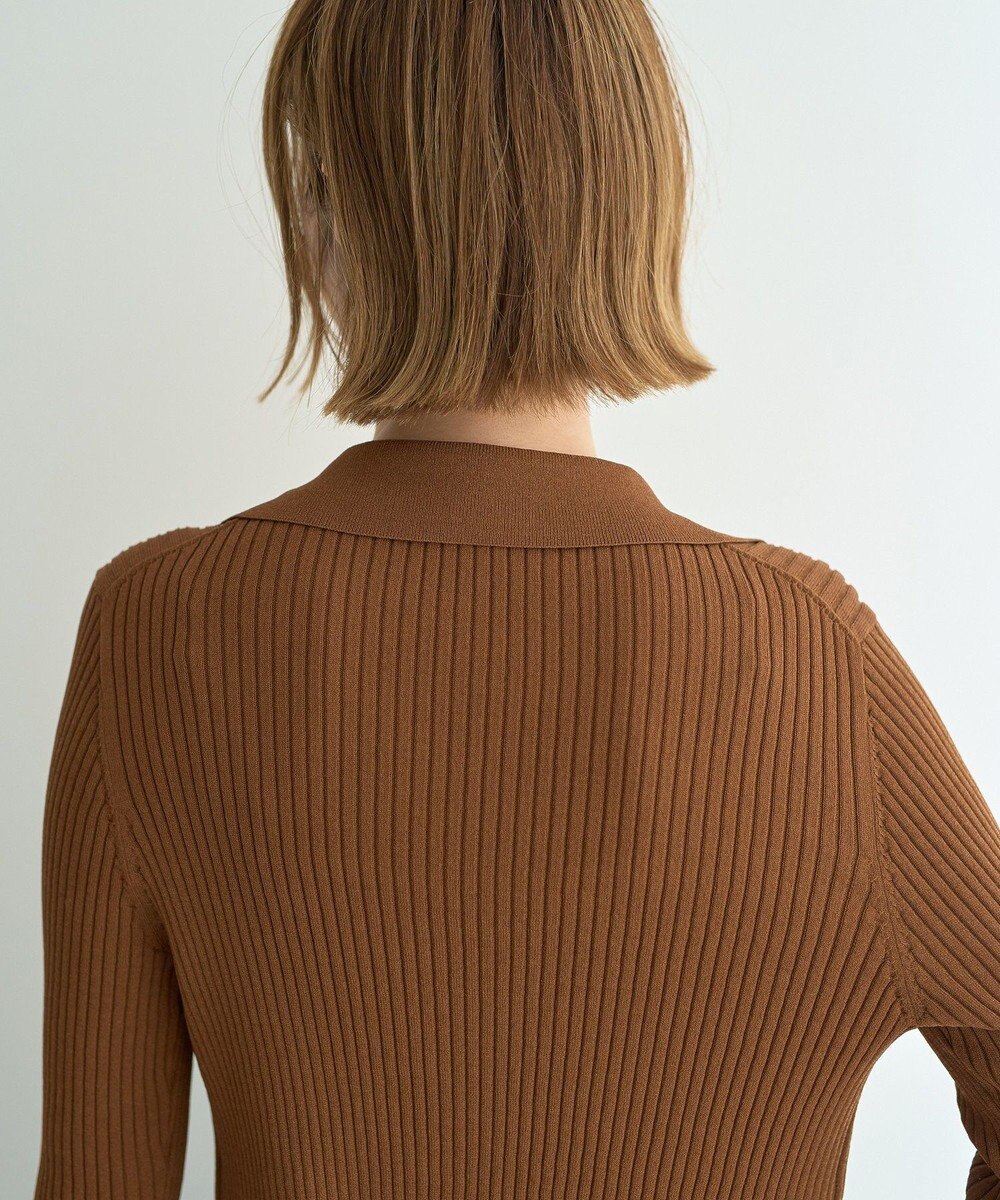 YECCA VECCA 【2点SET】キャミセット襟付きZIPカーディガン 