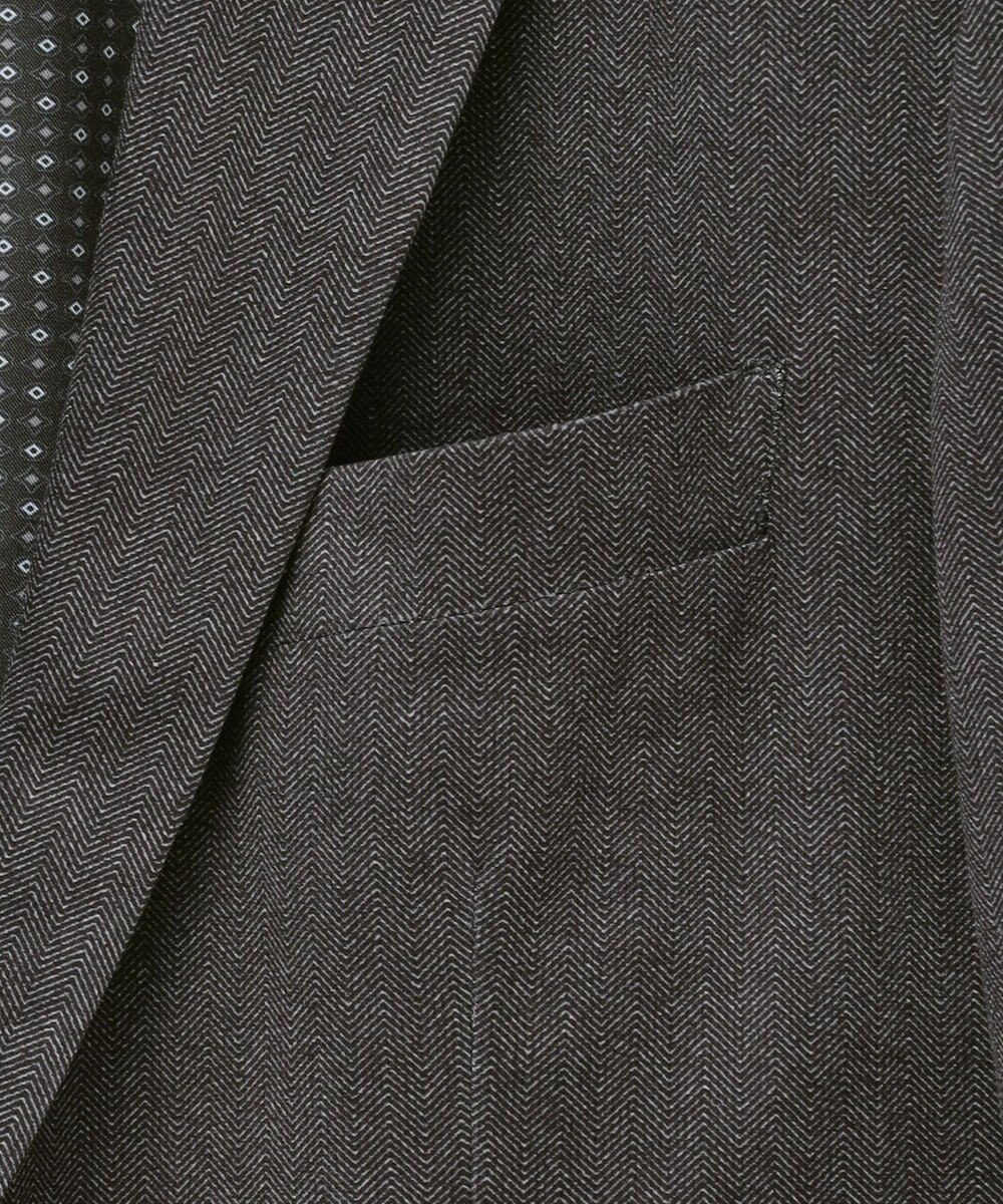 JOSEPH ABBOUD 【軽量/ストレッチ/スウェードタッチ】トリコットコーデュロイ ジャケット 