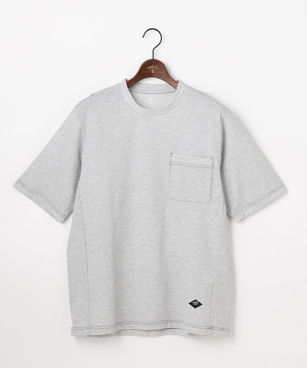 JOSEPH ABBOUD MOUNTAIN 【ゆったり】グリットワッフル アウトドアTシャツ 