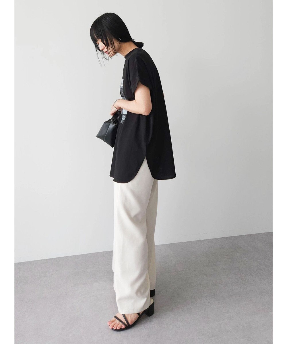 Green Parks ・ＥＬＥＮＣＡＲＥ　ＤＵＥ　リネンライクワイドパンツ 