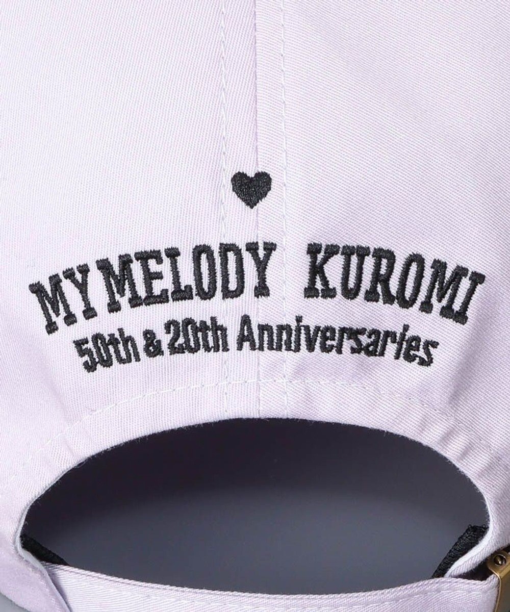 AURORA 【 ANNA SUI（アナ スイ）】マイメロディ&クロミ 刺しゅうブローチ付きキャップ 