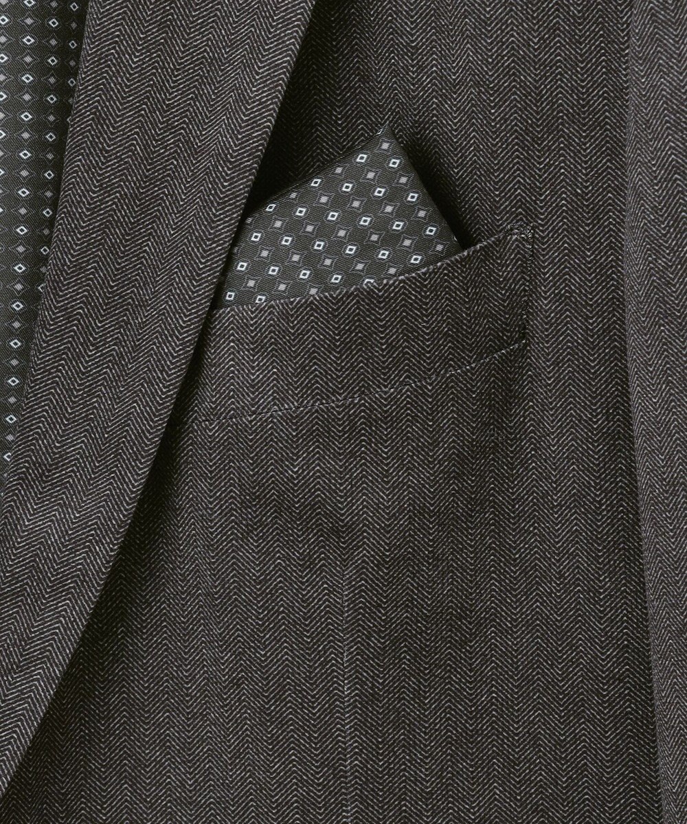 JOSEPH ABBOUD 【軽量/ストレッチ/スウェードタッチ】トリコットコーデュロイ ジャケット 