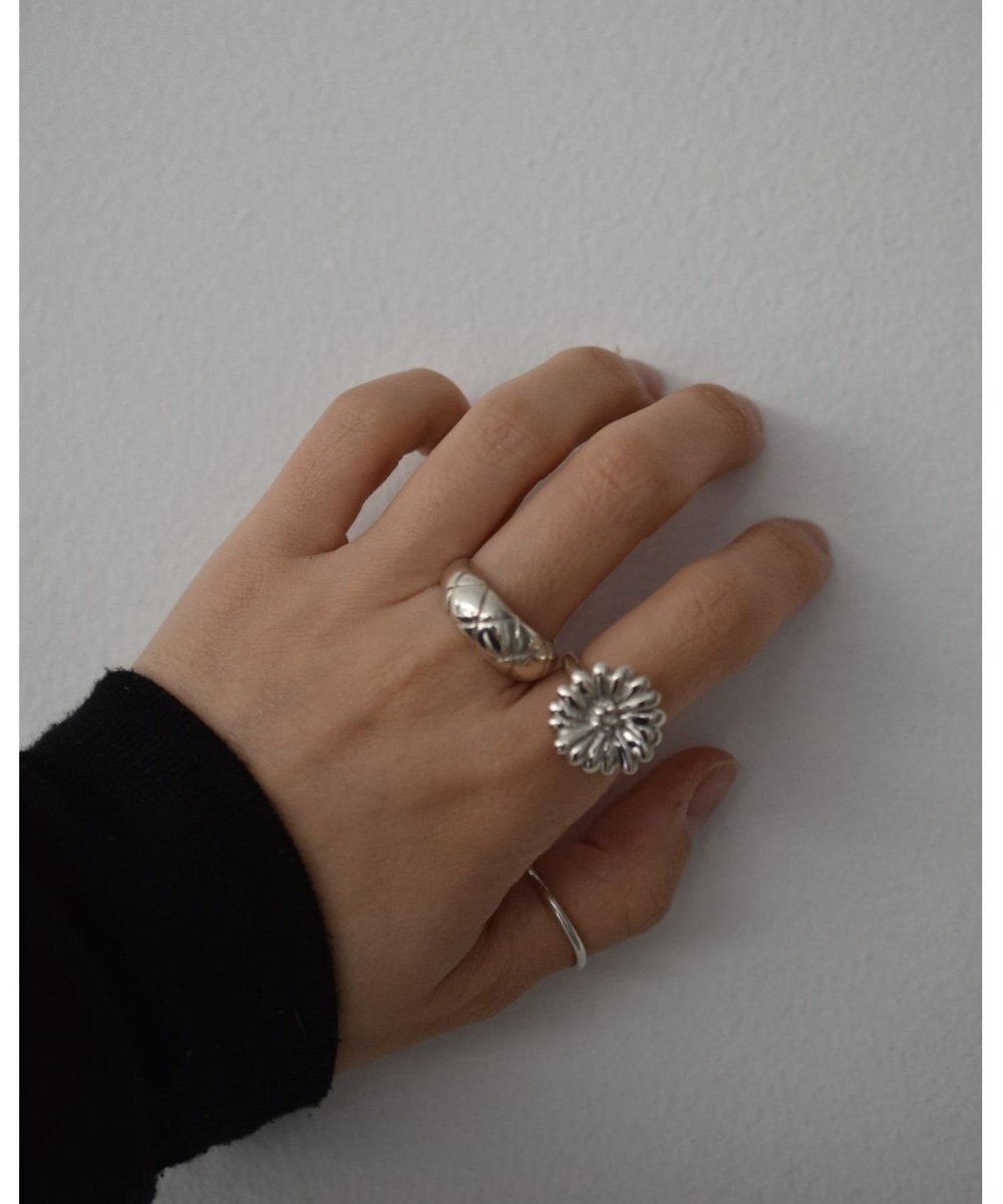 yoaa シルバー925 キクリング 