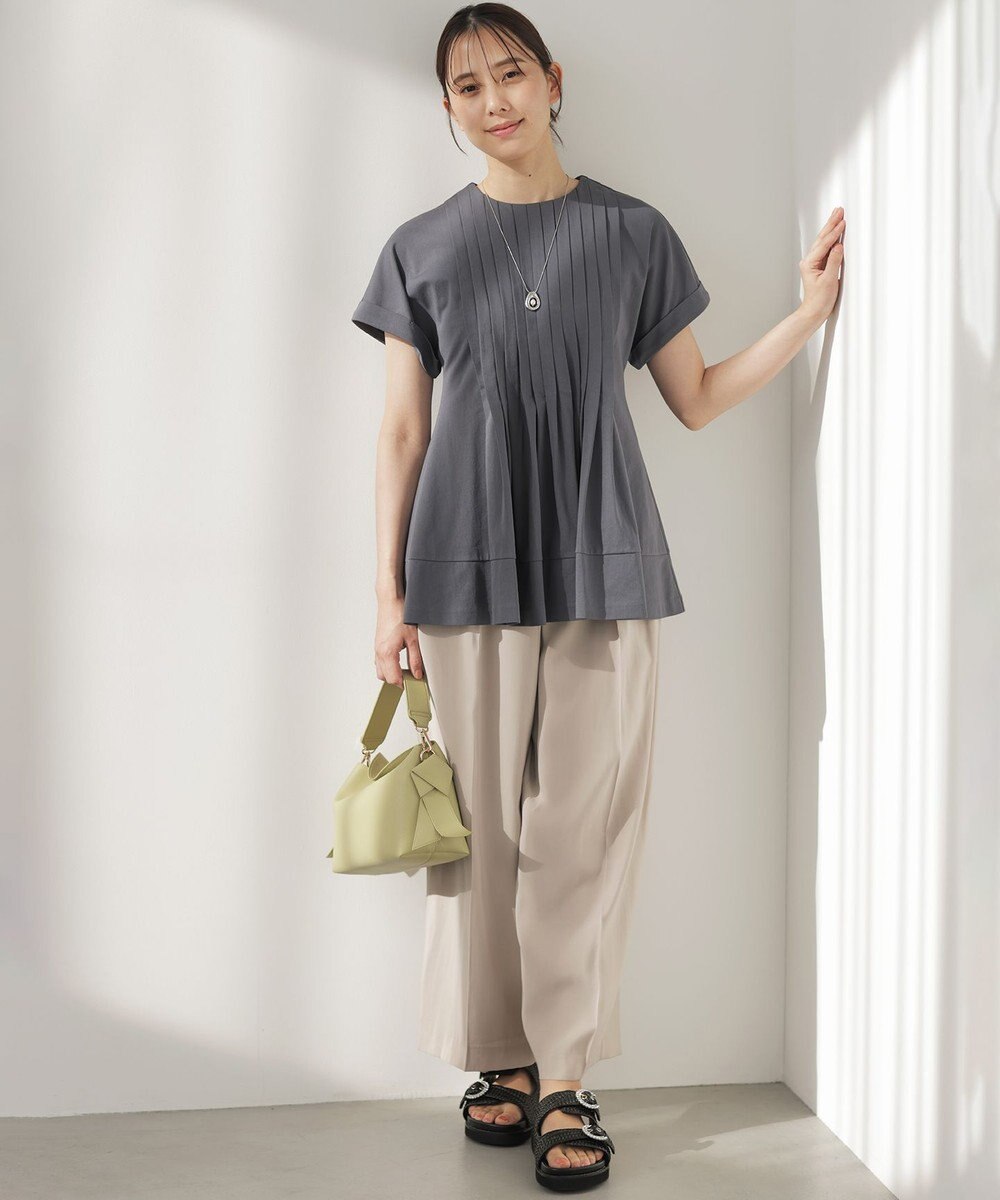 組曲 L 【先行予約】サマージャージーブラウスライク カットソー 