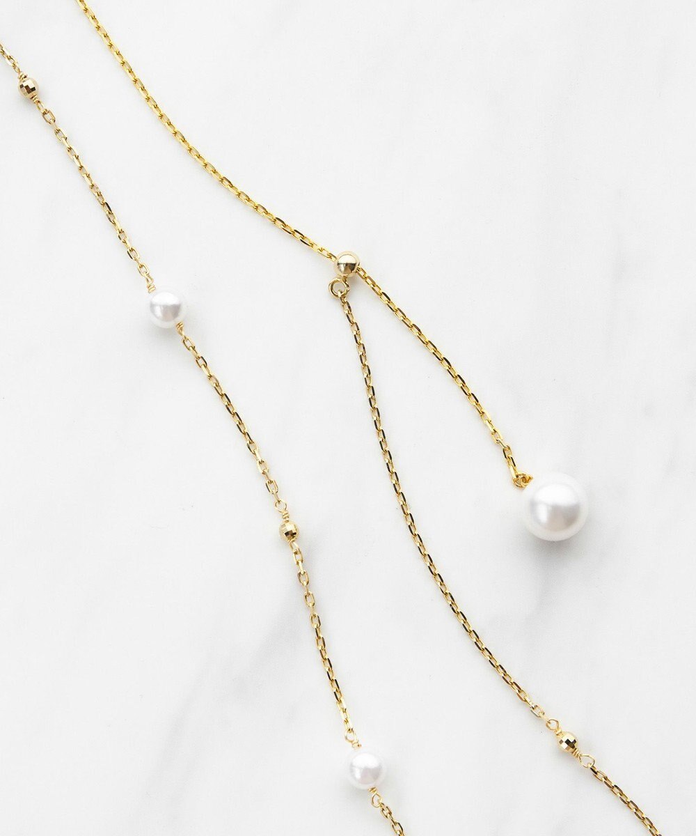 TOCCA PEARL WALTZ LARIAT NECKLACE ネックレス 