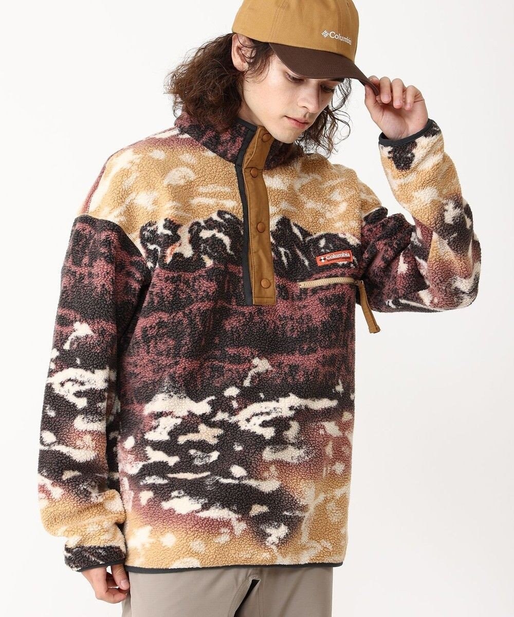 Columbia Columbia/ ヘルヴェティアII プリントハーフスナップフリース /コロンビア 