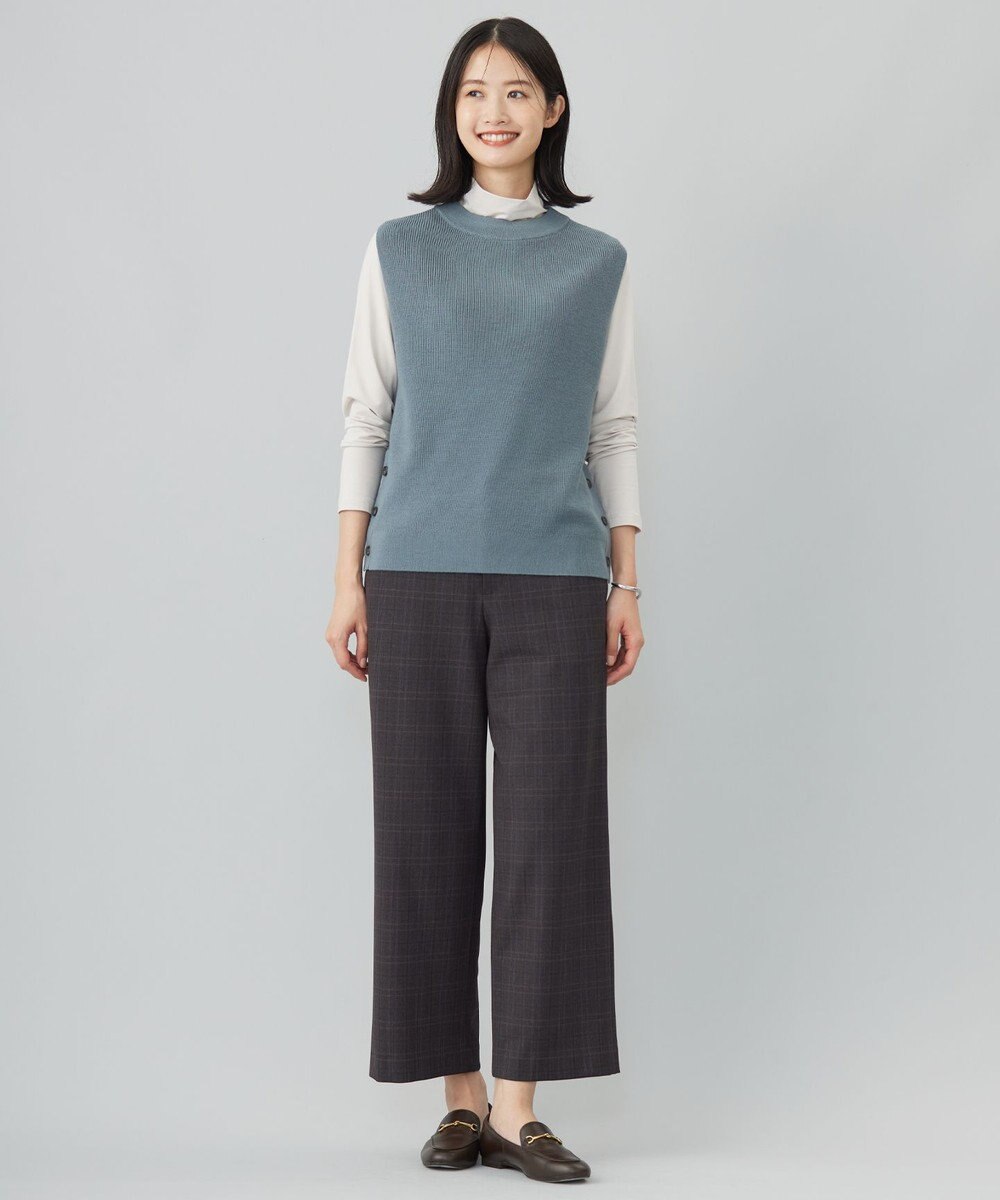 J.PRESS LADIES 【洗える】DRALON MERINO ニット ベスト 
