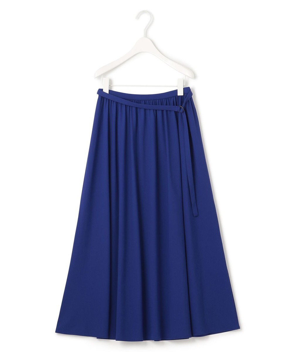 ICB 【接触冷感・UVカット・速乾・洗える】マットスキューバ フレアスカート 