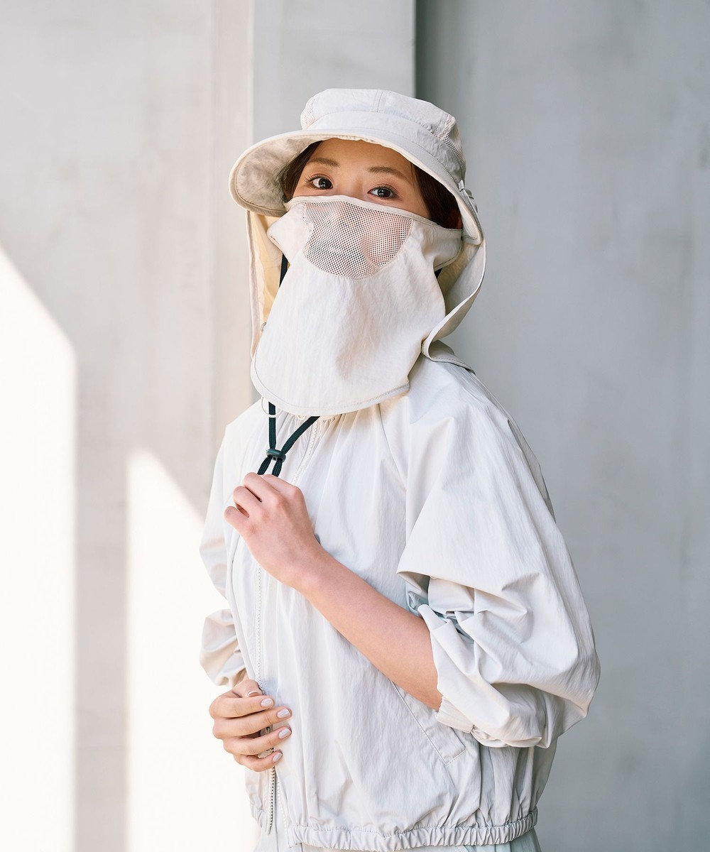 MOONBAT 【遮光100％/遮熱/UV100％/UPF50+】断熱ハット シェードジョッキー 帽子 手洗い可能 サイズ調整可能 