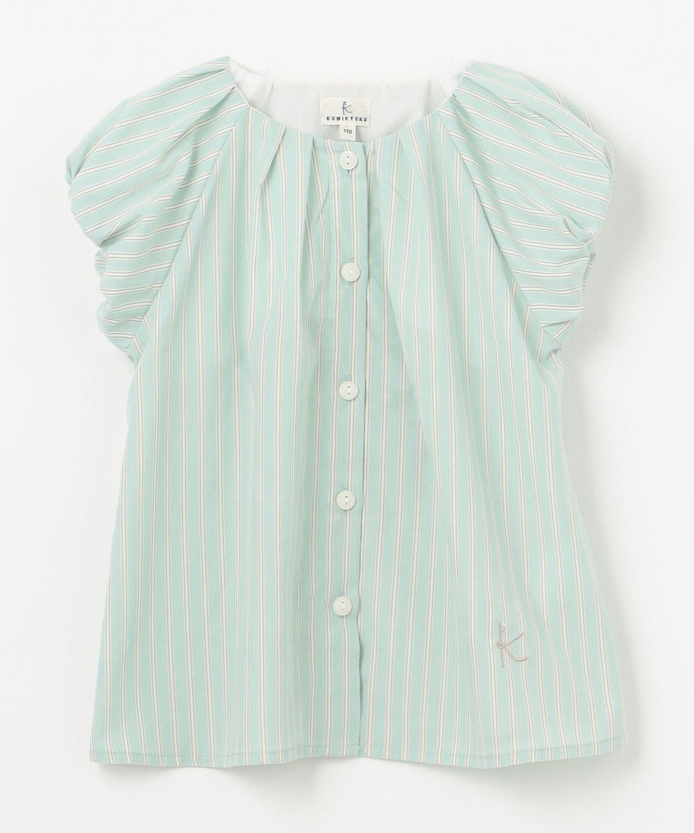 組曲 KIDS 【110-140㎝】サマーストライプ ブラウス 
