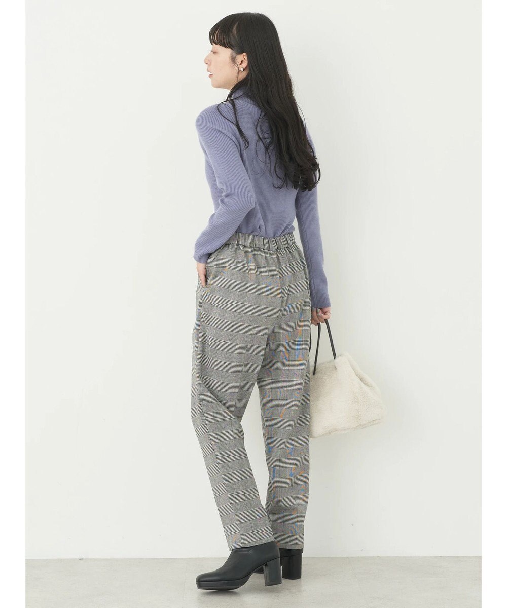 earth music&ecology やわらかタッチリブタートルネックプルオーバー 