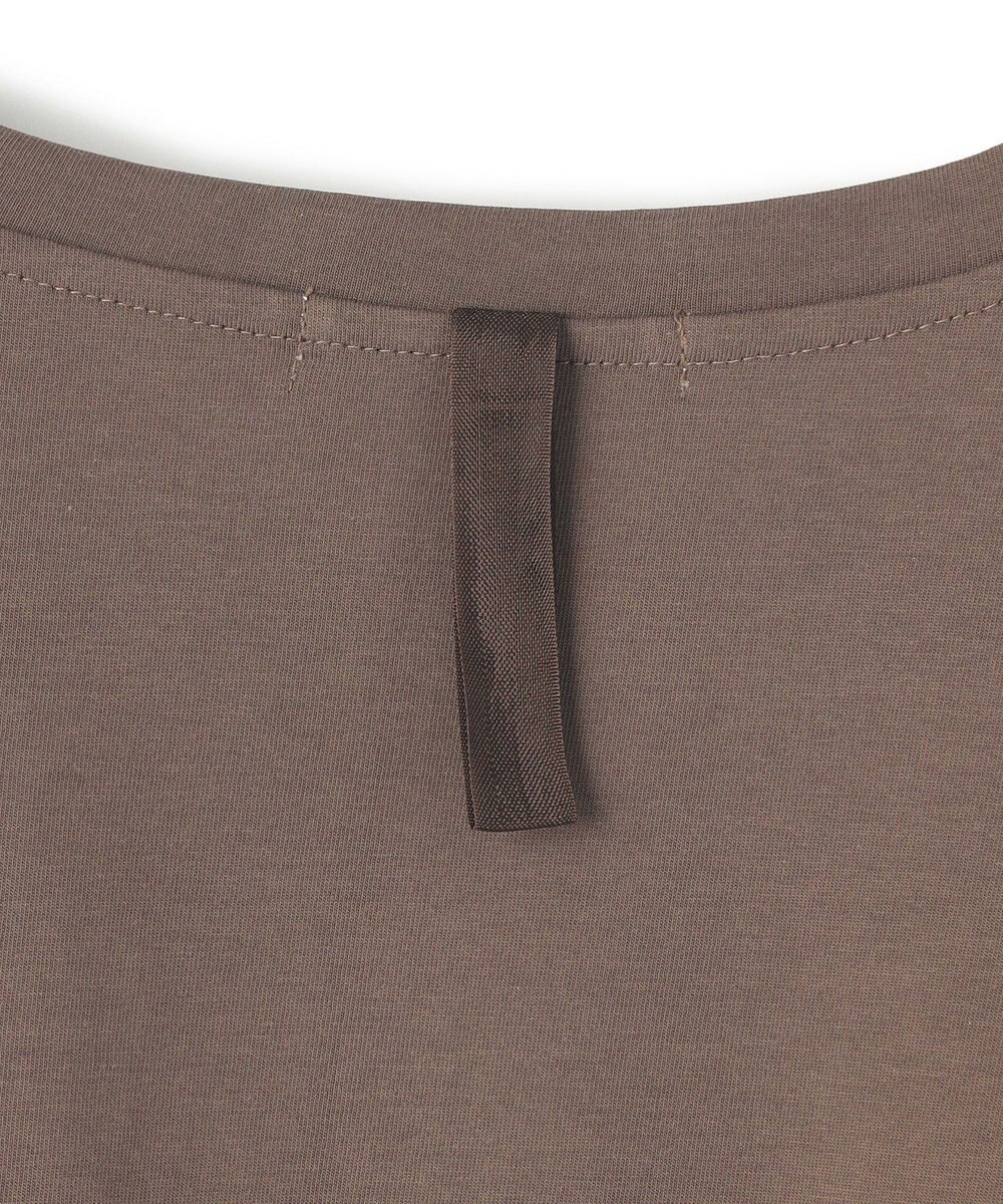 BEIGE， 【洗える】VERONICA / カラーステッチ半袖クルーネックＴシャツ 