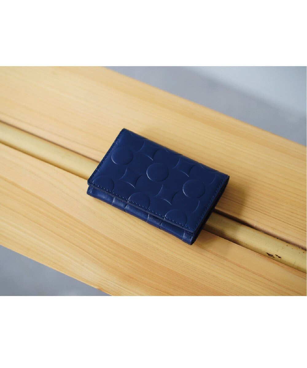 MIYABIYA La quoh with kirakaracho 南蛮七宝 エンボスレザー カードケース 