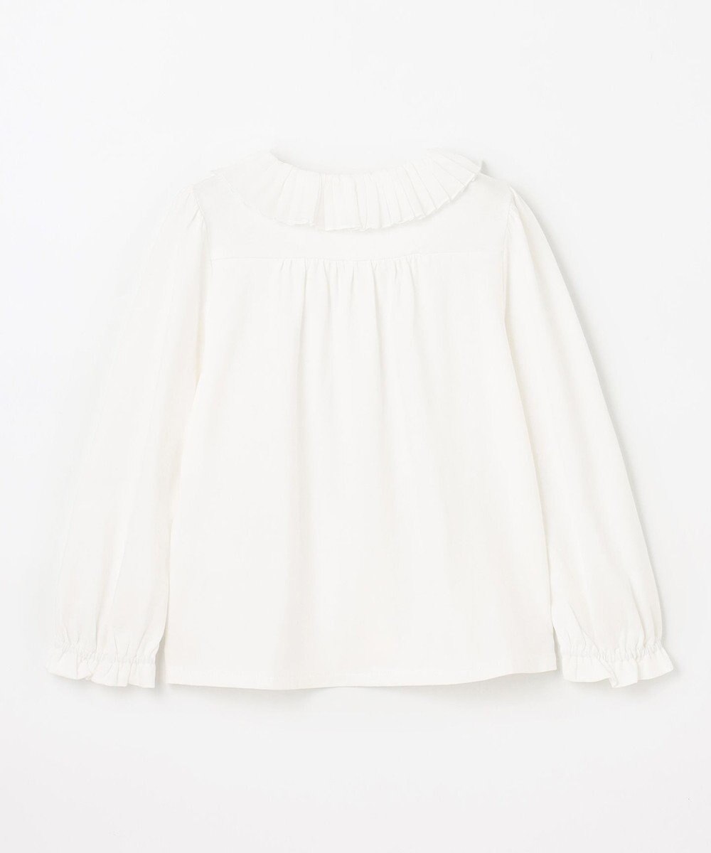 組曲 KIDS 【110-140㎝】プリーツカラー ブラウス 