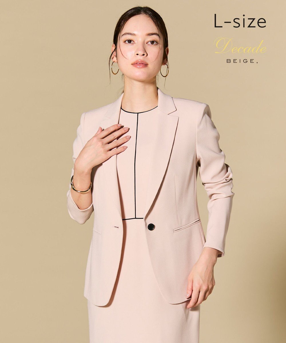 BEIGE， 【Lsize・セットアップ対応】CINDY / テーラードジャケット 