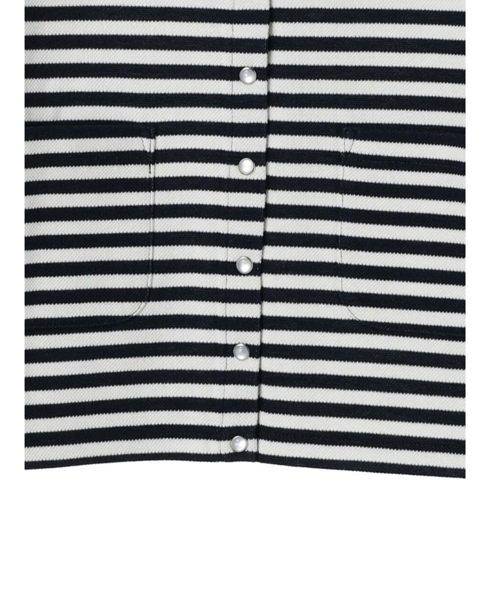 Green Parks 鹿の子カットカーディガン 