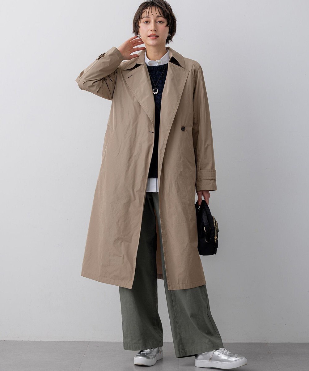 23区 【先行予約】LIMONTAハイカウントメモリータフタ ライナー付き アウター 