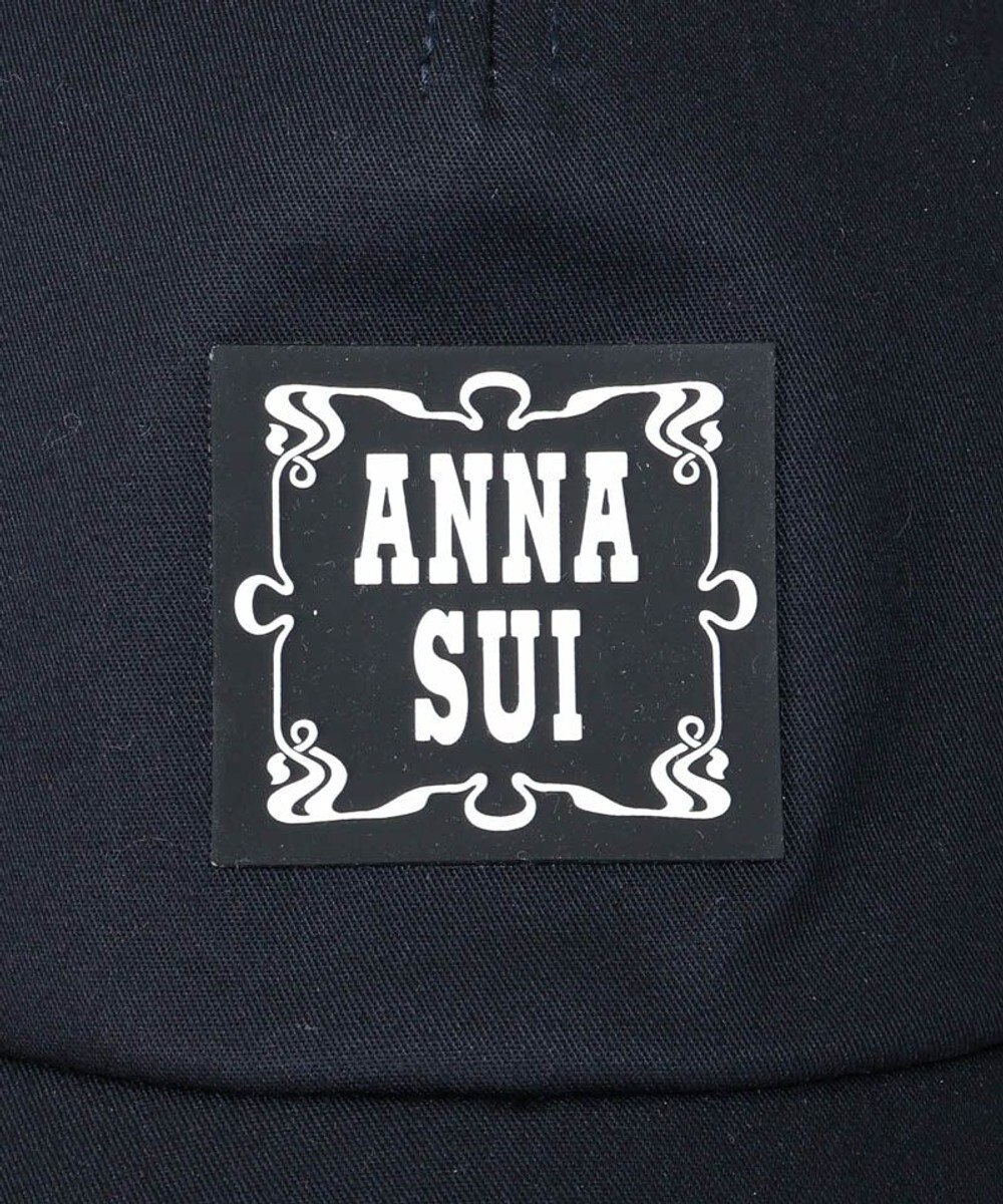 AURORA 【 ANNA SUI（アナ スイ）】マイメロディ&クロミ 刺しゅうブローチ付きキャップ 