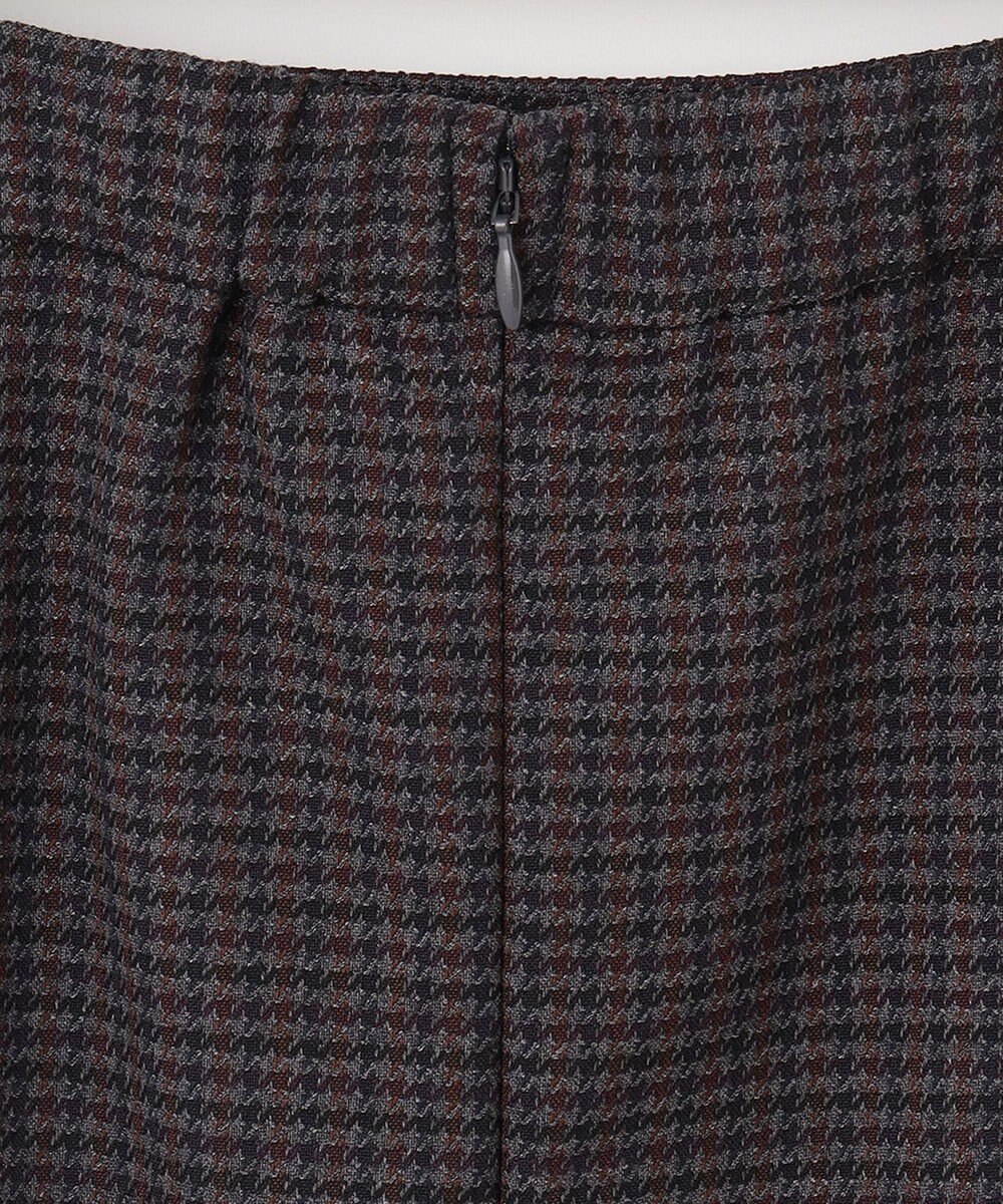 J.PRESS LADIES 【洗える】30/2 TR ドビー ガンクラブ ボックスプリーツ スカート 