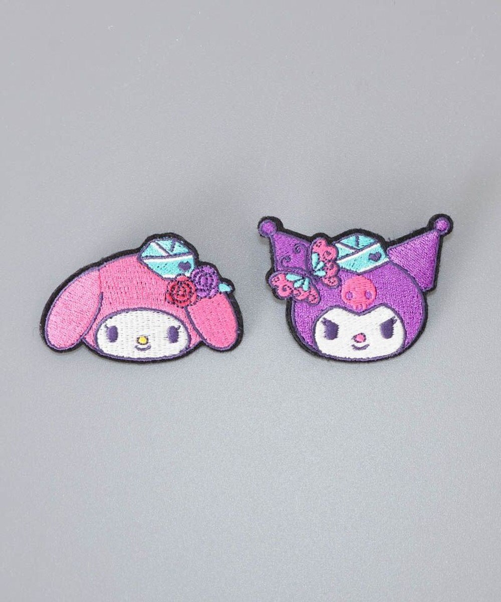 AURORA 【 ANNA SUI（アナ スイ）】マイメロディ&クロミ 刺しゅうブローチ付きキャップ 