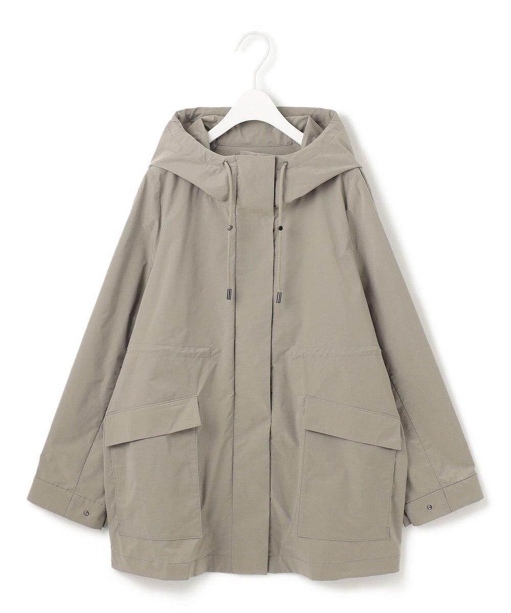 ICB L 【撥水加工】メモリーストレッチタフタ マウンテンパーカー 