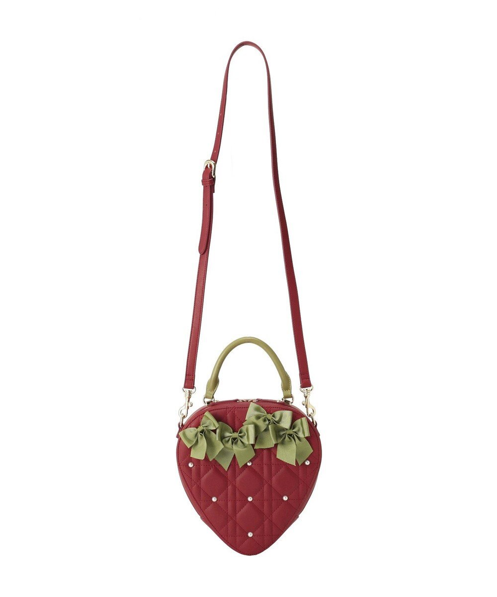 Maison de FLEUR いちごショルダーバッグ 